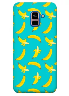 Чехол для Galaxy A8+ 2018 - Бананы