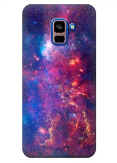 Чехол для Galaxy A8+ 2018 - Космос