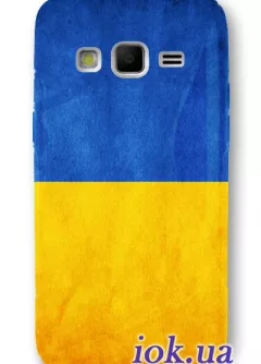 Чехол для Galaxy Express 2 c украинским флагом