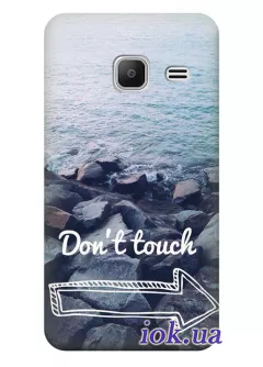 Чехол для Galaxy J1 Mini - Don't Touch My Phone