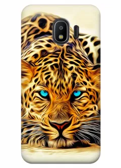Чехол для Galaxy J2 Pro 2018 - Леопард
