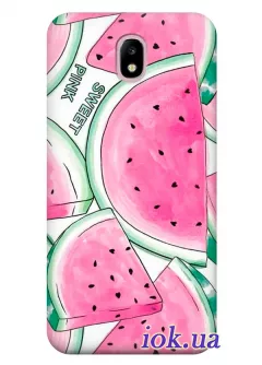 Чехол для Galaxy J5 2017 - Watermelons