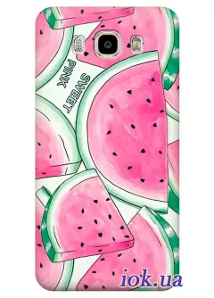 Чехол для Galaxy J5 2016 - Watermelons