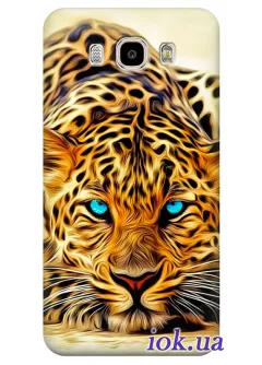 Чехол для Galaxy J5 2016 - Леопард