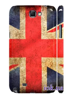 Чехол для Galaxy Note 2 - Union Jack
