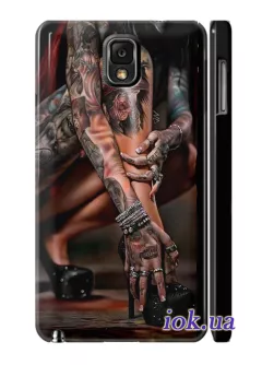 Чехол Galaxy Note 3 - Tatto Girl