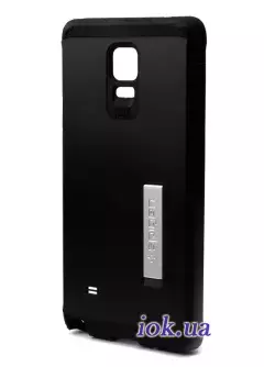 Противоударный чехол Spigen Armored для Galaxy Note 4, черный