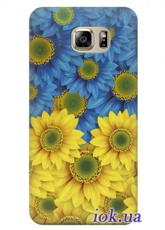 Чехол для Galaxy Note 5 Duos - Украинские цветы