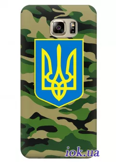 Чехол для Galaxy Note 5 Duos - Военный Герб Украины