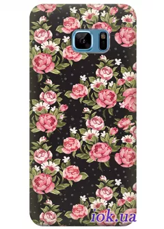 Чехол для Galaxy Note FE - Flowers