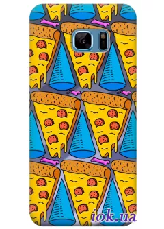 Чехол для Galaxy Note 7 - Пицца