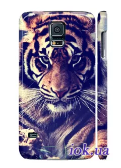 Чехол для Galaxy S5 - тигр