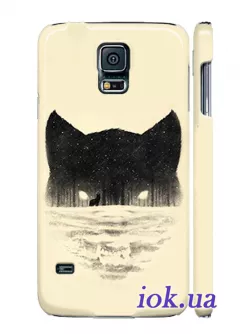 Чехол для Galaxy S5 - Волк
