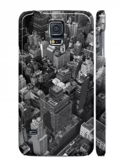 Чехол на Galaxy S5 - Ночной город