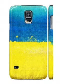 Чехол для Galaxy S5 с украинским флагом