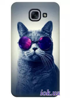 Чехол для Galaxy J7 Max - Кот в очках