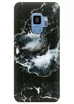 Чехол для Galaxy S9 - Всплеск мрамора