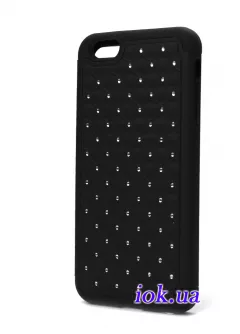 Женский противоударный чехол для iPhone 6 Plus, черный