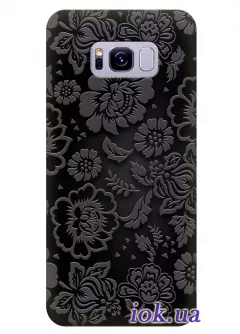 Чехол для Galaxy S8 Active - Силуэты цветов
