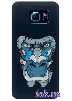 Чехол для Galaxy S6 - Яркая горила