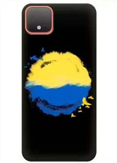 Чехол для Pixel 4 с теплой картинкой - Любовь к Украине