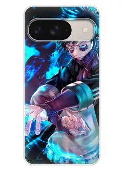 Чехол для Google Pixel 9 - Магическая атака Даби, Моя геройская академия My Hero Academia