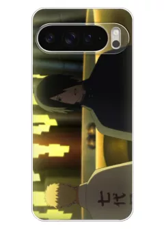 Google Pixel 9 Pro XL чехол с аниме силиконовый - Боруто Инь и ян