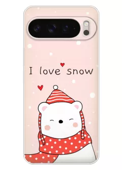 Чехол для Pixel 9 Pro XL - I Love Snow