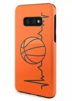 Samsung Galaxy S10e гибридный противоударный чехол LoooK с картинкой - Баскетбол