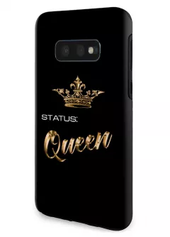 Samsung Galaxy S10e гибридный противоударный чехол LoooK с картинкой - Status Queen