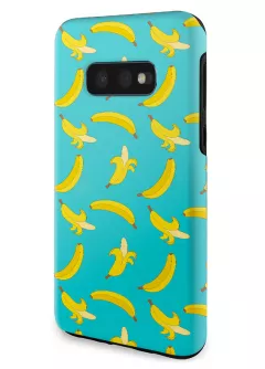 Samsung Galaxy S10e гибридный противоударный чехол LoooK с картинкой - Бананы