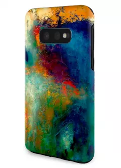 Samsung Galaxy S10e гибридный противоударный чехол LoooK с картинкой - Пятна красок