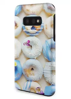Samsung S10e гибридный противоударный чехол LoooK с картинкой - Пончики