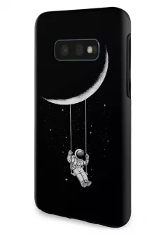 Samsung S10e гибридный противоударный чехол LoooK с картинкой - Качеля на луне