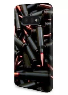 Samsung S10e гибридный противоударный чехол LoooK с картинкой - Патроны