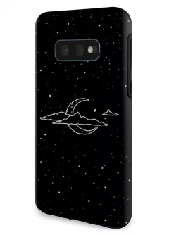 Samsung Galaxy S10e гибридный противоударный чехол LoooK с картинкой - Луна