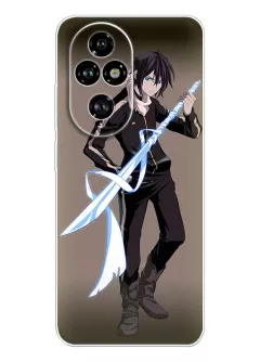 Huawei Honor 200 Pro чехол - Бездомный Бог Норагами Stray God Noragami Ято серьезный с мечем