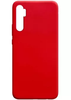 Силиконовый чехол Candy для Xiaomi Mi Note 10 Lite, Красный