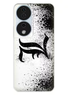 Huawei Honor X7b аниме чехол из силикона - Тетрадь смерти лого
