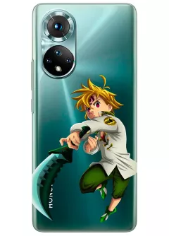 Чехол для Huawei Nova 9 из прозрачного силикона - Семь смертных грехов Мелиодас