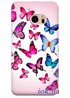 Чехол для HTC 10 - Бабочки