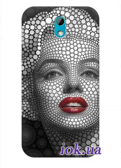 Чехол для HTC Desire 526G Dual - Мэрилин Монро