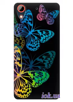 Чехол для HTC Desire 628 - Бабочки