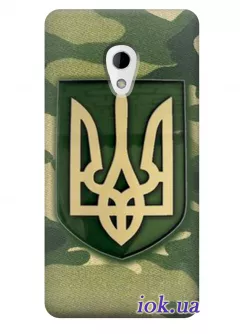 Чехол для HTC Desire 700 - Военный герб Украины