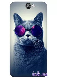 Чехол для HTC One A9 - Кот в очках