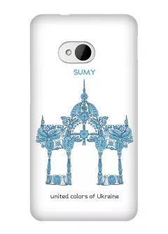 Чехол для HTC One с символом Сумы