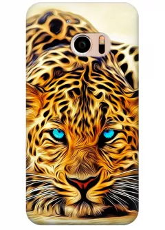 Чехол для HTC One M10 - Леопард