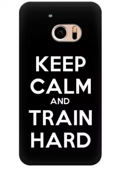 Чехол для HTC One M10 - Train hard 