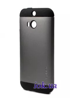 Чехол Spigen Armored для HTC One M8, серый