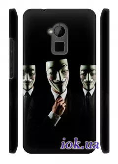 Чехол на HTC One Max - Анонимус